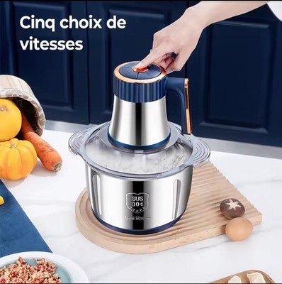 5L Electric Meat Grinders Food Chopper Processor Multifunctional Vegetable