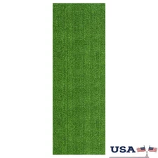 Artificial Grass Rug Indoor Outdoor Durable Synthetic Turf Kid Pet Safe 3x17ft
