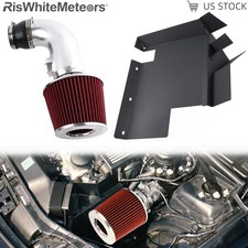 For 2007-2011 Bmw 128i 328i 3.0l 6cyl Cold Air Intake System Kit Red Filter For 2007-2011 Bmw 128i 328i 3.0l 6cyl Cold Air Intake System Kit Red Filter