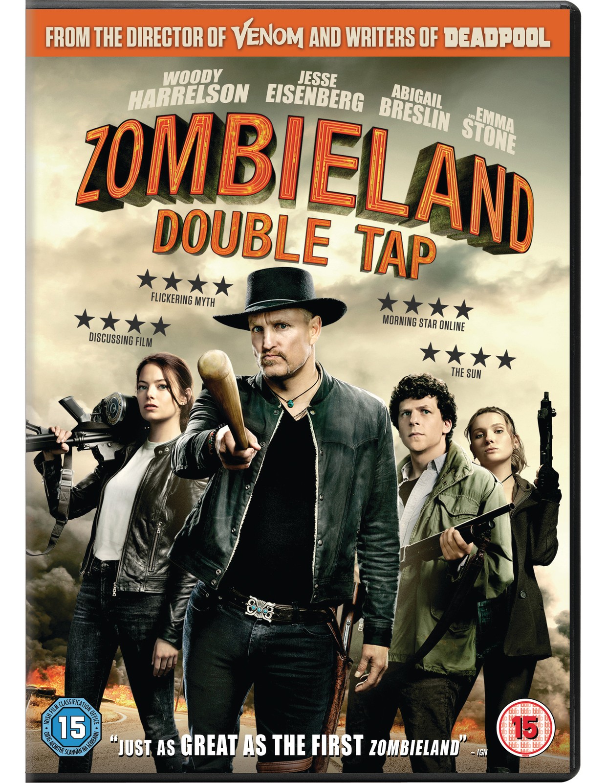 Zombieland: Double Tap (DVD) Thomas Middleditch Zoey Deutch Bill Murray