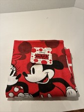 Disney Mickey Minnie Mouse Kitchen Towel. Red. Brand New W/ Tags.