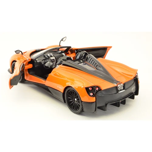 PAGANI HUAYRA ROADSTER 2018 ORANGE 1:24 Motormax Auto Stradali Modellino Nuovo - Immagine 3 di 3