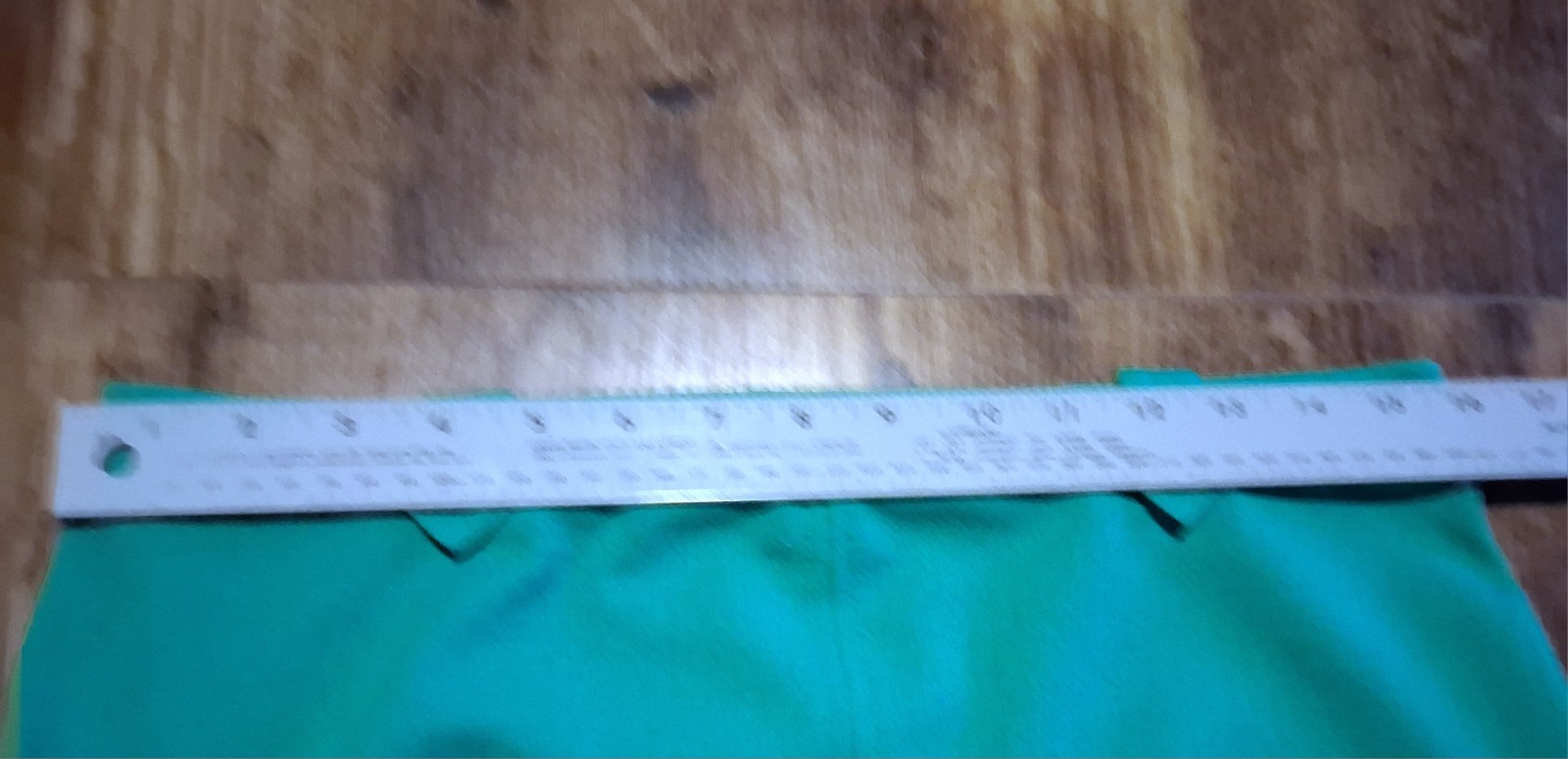 Vintage 70s DEVON Doubleknit POLYESTER SKIRT Gree… - image 3