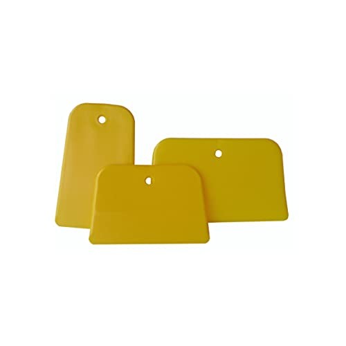 Spachtel Nespoli Gelb 10 Cm Kunststoff Modell-Nr. 12345 Werkzeug-image