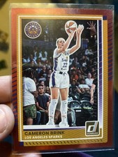 2025 Panini Donruss WNBA Cameron Brink #2 Red Lava LA Sparks  221/299
