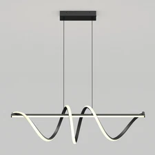 ARTIKA CODA Modern LED Pendant Light - Dimmable + Multiple Colors - Black Matte