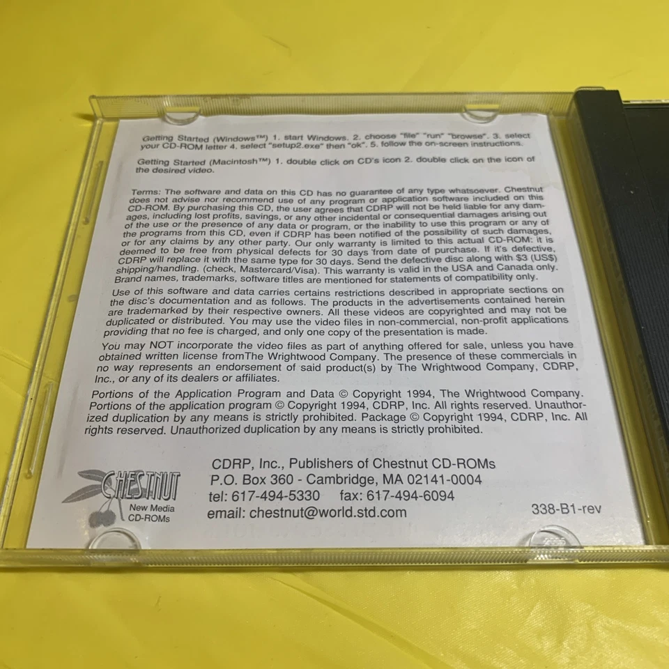 TV Commercials: The 50's & 60's Volume 1 PC CD-ROM (CD Titles, 1994) - Image 3 of 4