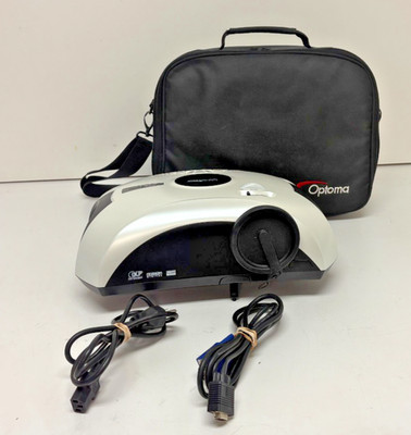 Optoma MovieTime DV11 800x600 1600 Lumen DLP Projector w/DVD Player & Case