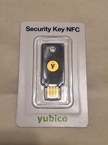 Klucz bezpieczeństwa NFC firmy Yubico NFC uwierzytelnianie dwuskładnikowe USB i NFC