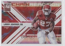 2009 Donruss Elite Chain Reaction Red 194/199 Larry Johnson #25 0f4