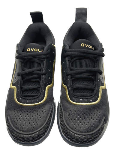 Avoli VOL I Volleyball shoes - Black/Gold Women’s Size: 6 New Without Tags - Picture 1 of 15