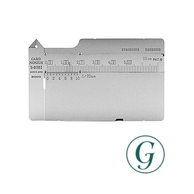 EIGER TOOL Hobby.SL Hobby Selection Card Caliper TYK-10