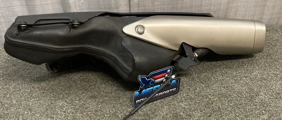 Tubo silenciador silenciador de escape Honda HM MGP A1 genuíno, 12-16 CBR 1000 RR - Imagem 4 de 4