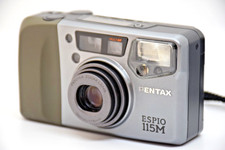  EXCELLENT  PENTAX ESPIO 115M Point  Shoot 35mm Film Camera From JAPAN 0066