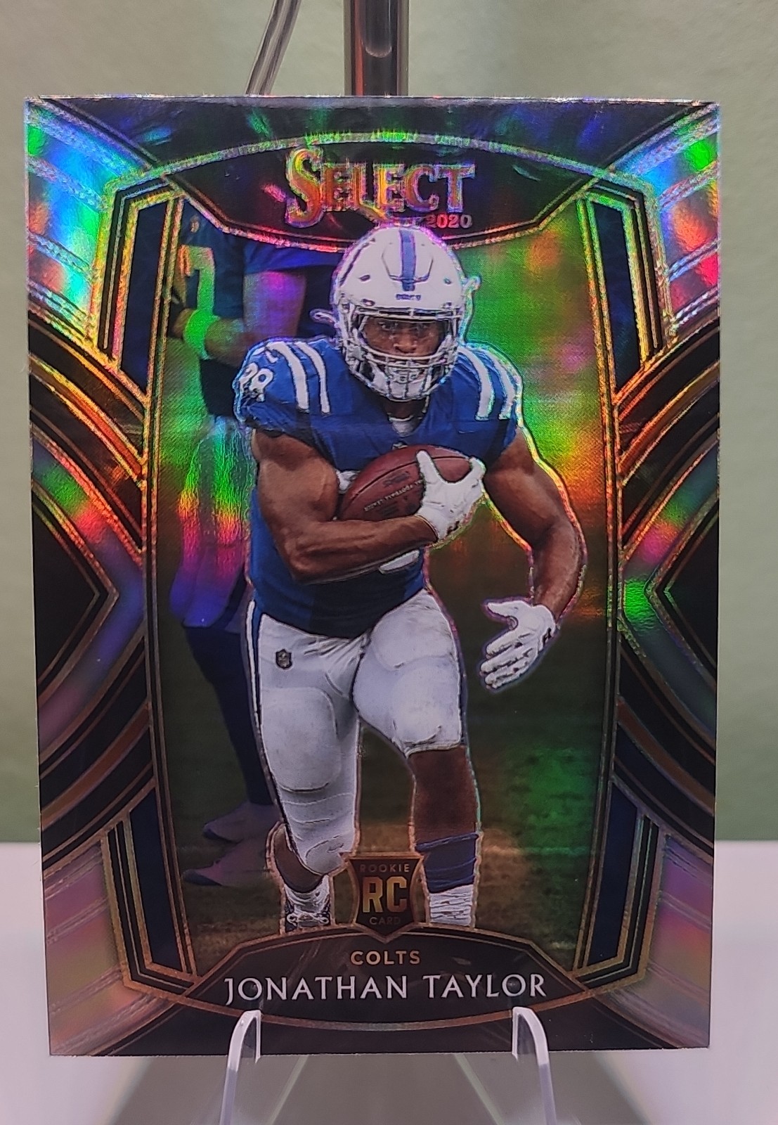 2020 Panini Select - Club Level Jonathan Taylor #253 Silver Prizm (RC)