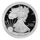 2012-S Proof $1 American Silver Eagle Capsule