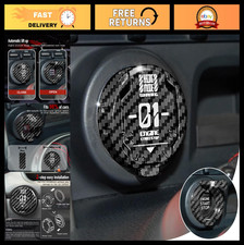 Metal Push Start Button Cover - Engine Start Stop Protector, Cool Car Accessory,