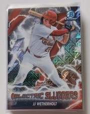2026 Bowman Chrome JJ Wetherholt Electric Sluggers #ES-12 St Louis Cardinals