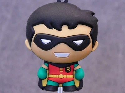 Batman Animated NEW * Robin Clip * Blind Bag Key Chain Monogram - Image 1 of 4
