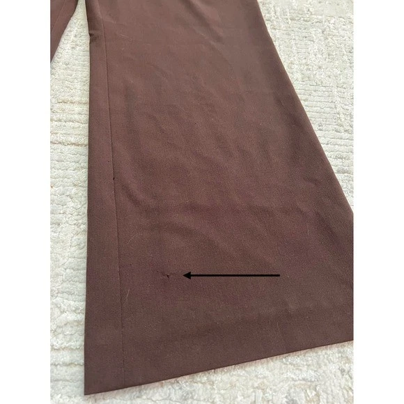 Pantalones de Carrera Style & Co Mujer Café Grano Pierna Recta Elastizados Talla Grande 16W Foto 4 de 4