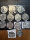 13x USA American Silver Eagles 1987 1996 2000 2001 2006 2008 2009