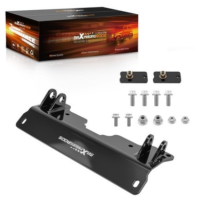 Black Steel Snow Push Mount for Can Am Defender HD5-HD10 2016-2024 Heavy Duty