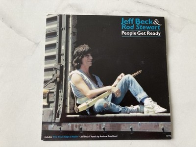 JEFF BECK & ROD STEWART People Get Ready  7'' VINYL SINGLE IN PICTURE SLEEVE 1992