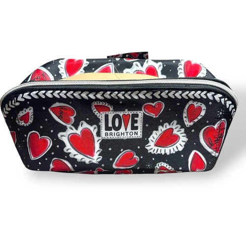 Brighton Hearts a Flutter Cosmetic Bag