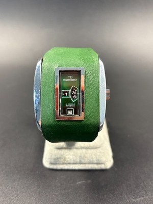 Vintage very rare space age Tenor Dorly Jump hour automatic watch