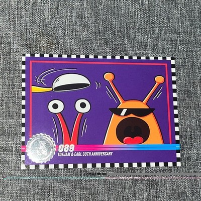 ToeJam & Earl 30th Anniversary - Limited Run Games Trading Card - 089 - Silver