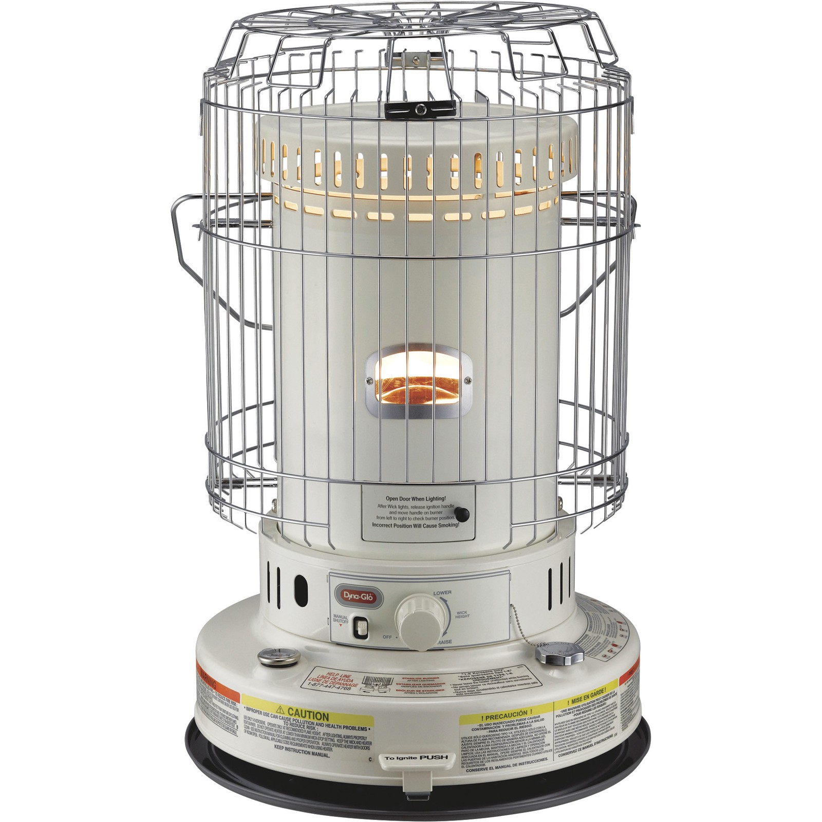 Dyna-Glo Indoor Kerosene Convection Heater, 23,800 BTU, 1,000 Sq. Ft. Heating