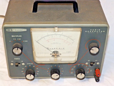 Vintage Heathkit IG-72 Audio Generator / Röhren-Tongenerator