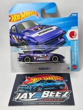 Hot Wheels 2026 NEW Case C Mazda RX-7 Purple (Promo Combine Shipping)