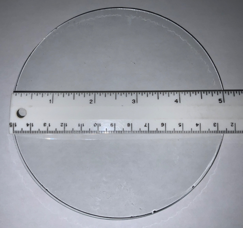 Vintage Uhr Ersatz Klarglas Runde 5’’ konvexe Kuppellinse - Bild 3 von 4