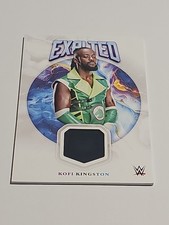 KOFI KINGSTON 2025 Topps WWE Exalted Relic Card #ER-KKN       *77