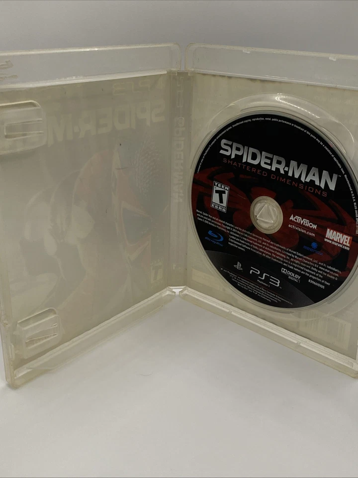 Spider-Man: Shattered Dimensions Sony PlayStation 3 CIB working And Tested - Image 3 of 4
