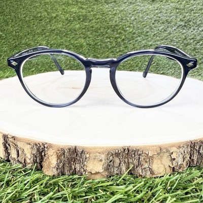 Vogue Eyewear Eyeglasses VO5326 Blue Round Acetate Optical Frames 49-19-145