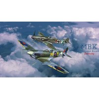Revell REV3710 Combat Set Bf109G-10 & Spitfire Mk.V