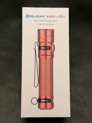 OLIGHT Warrior Mini 2 Cu Copper Sealed BNIB Rare Collectors