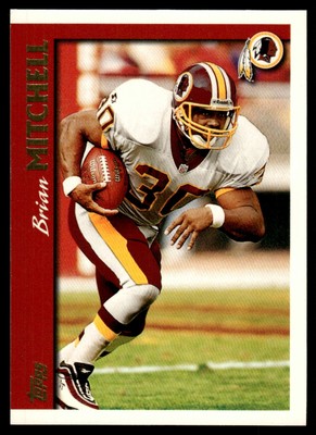 1997 Topps Brian Mitchell Washington Redskins #321
