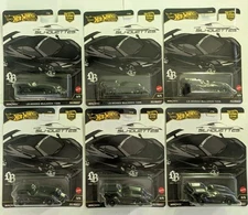 Hotwheels Premium Silhouettes LB-Works McLaren 720S, Lot Of 6, CHASE. 