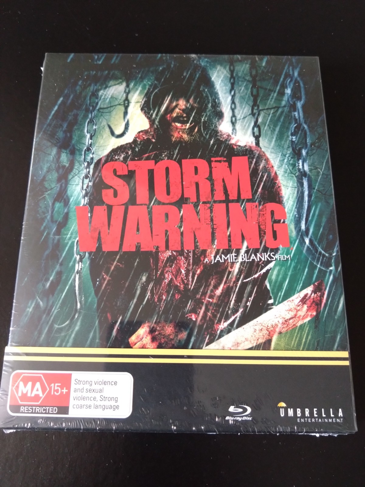 STORM WARNING , Umbrella Special Slipcover Limited Edition Blu Ray