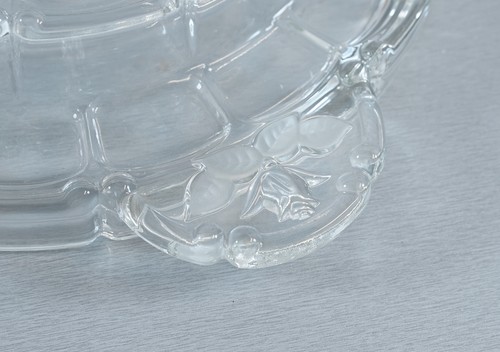 WMF Kristall Glas Käseigel Käsepyramide Käseplatte Cheese Server Vintage 70's - Picture 8 of 15
