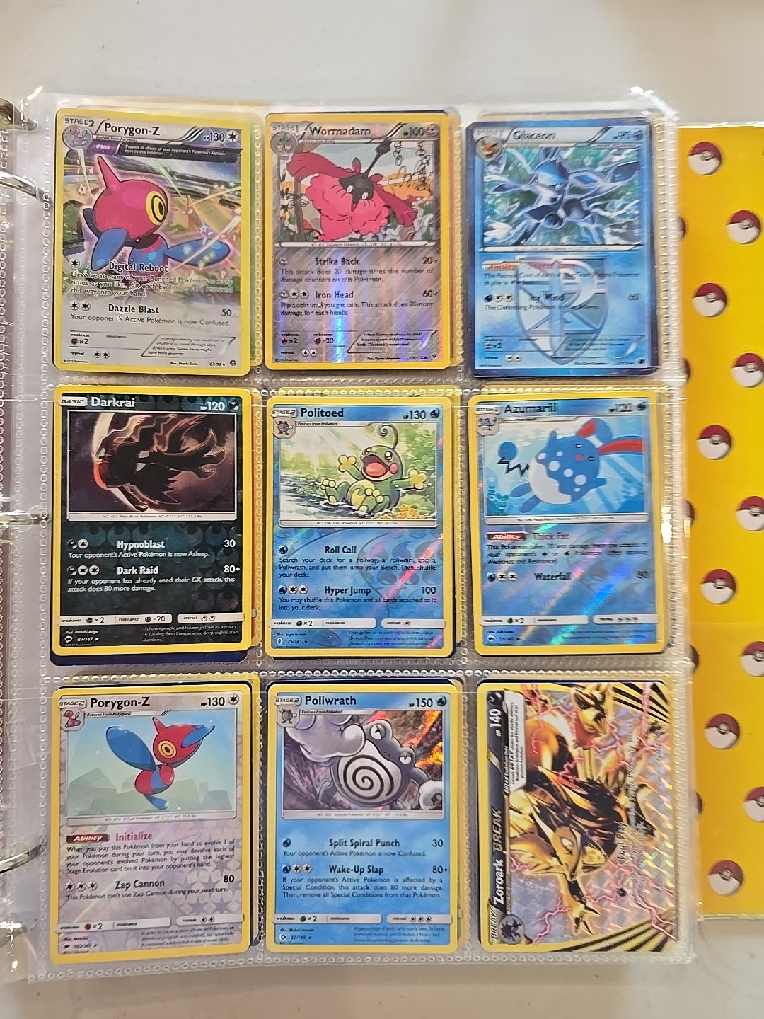Pokemon Card Binder Collection Holos Rares Vintage