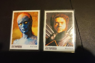 2006 Rittenhouse X-Men: The Last Stand Art & Images Chase Card Lot (2 Cards)