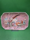 Estate Chinese Porcelain Trinket Dish With Qing Dynasty Qianlong Marking