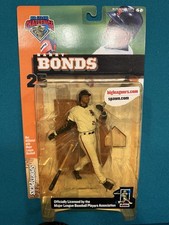 🔥NEW~BARRY BONDS~2000 McFarlane Action Figure~MLB SERIES 1~BIG LEAGUE CHALLENGE