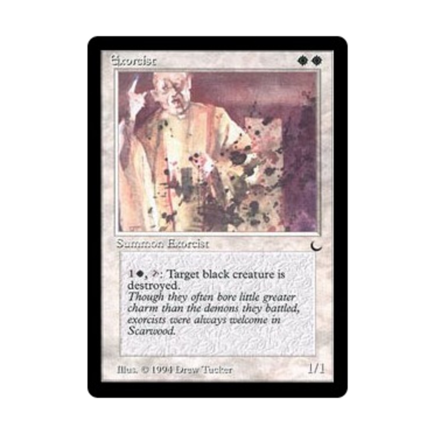 WOTC MtG The Dark Exorcist (R) NM