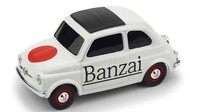 Brumm Fiat Nuova 500 Brums Giappone Banzai 1:43