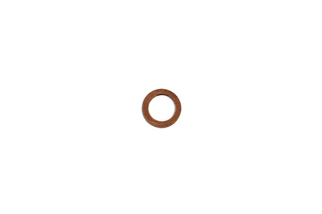CONNECT 31814 Copper Diesel Injection Washer DIN 7603A M10 x 20 x 1.0mm 100pc